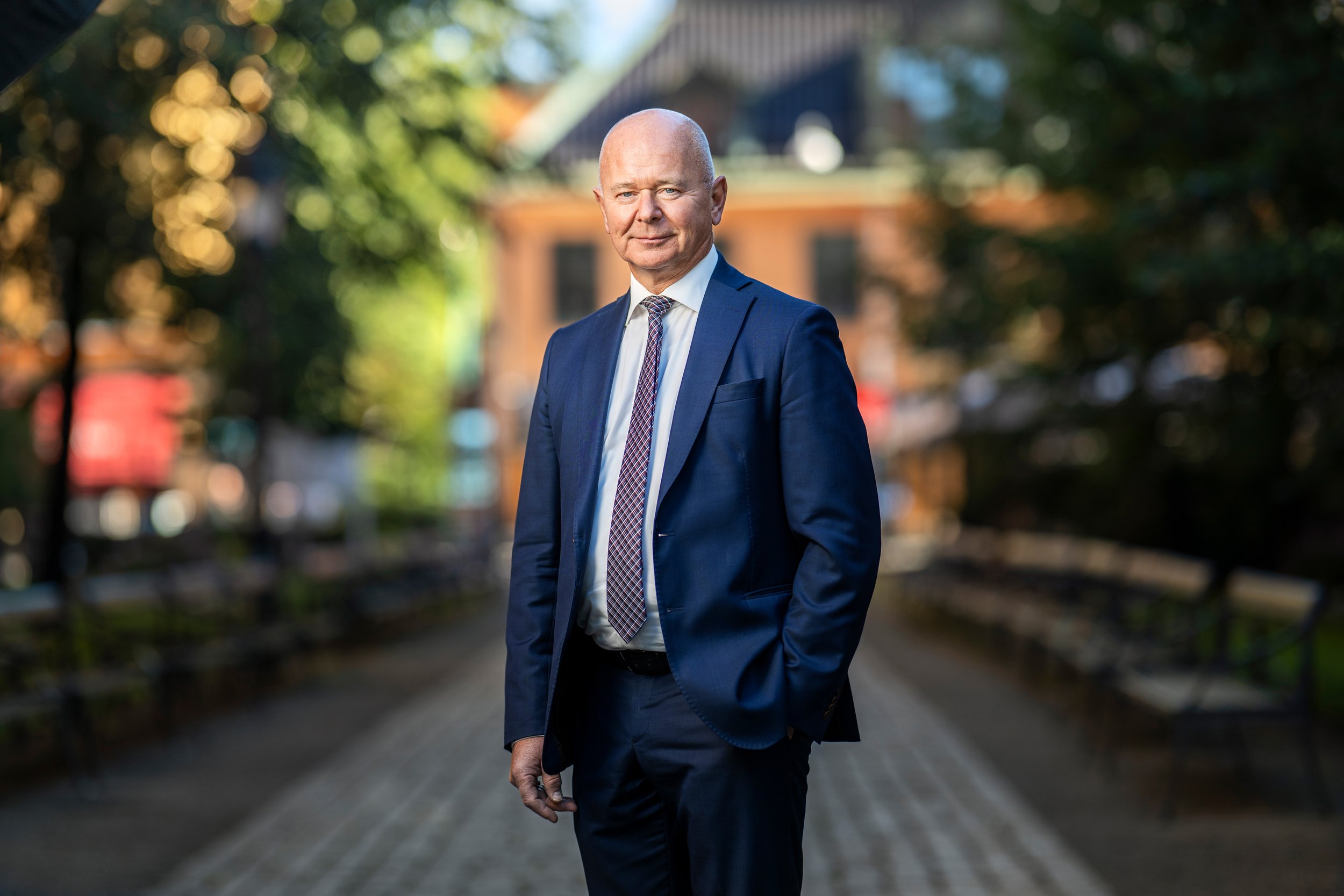 Micael Johansson, CEO Saab﻿. Photo by SAAB.