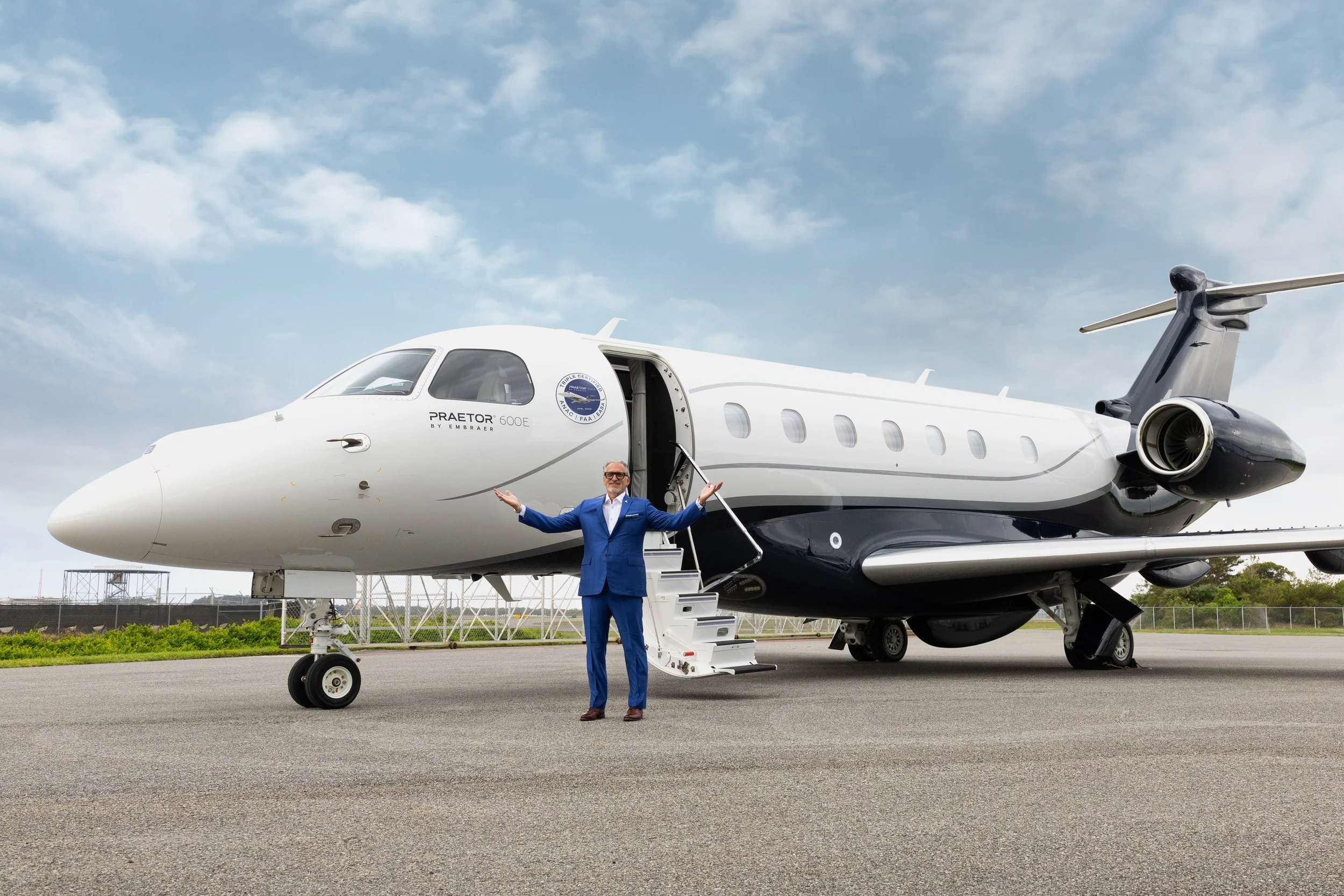 Embraer Praetor 600E. Photo by Embraer.
