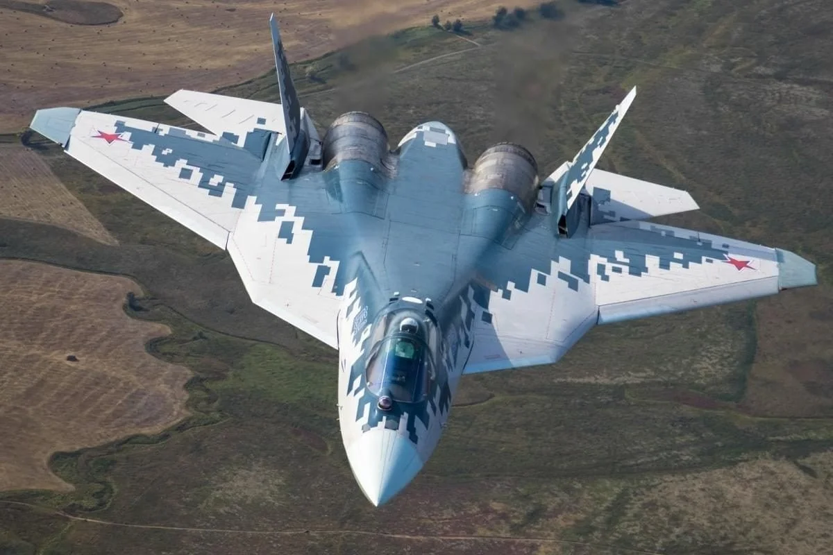 Su-57. Photo by Pexels.
