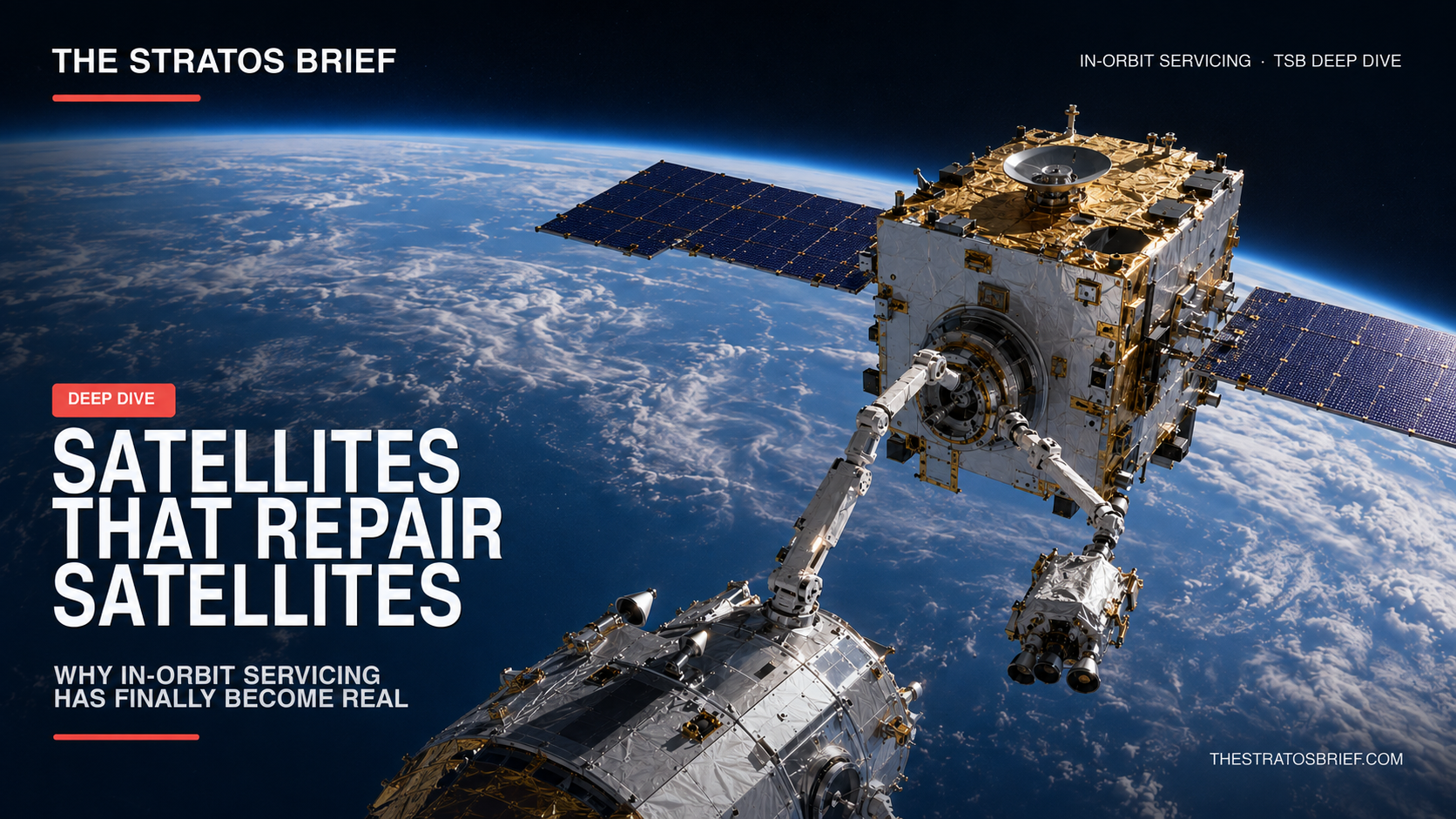 Satellites That Repair Satellites: Why In-Orbit Servicing Has Finally Become Real
