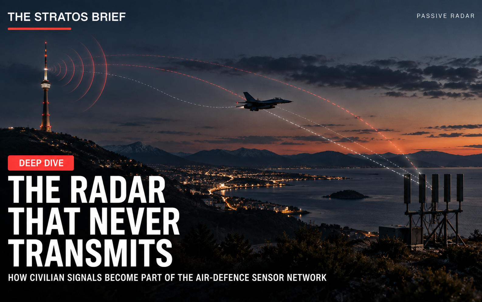 The Radar That Never Transmits: How Civilian Signals (TV, FM radio…) Are Becoming Part of the Air-Defence Sensor Network