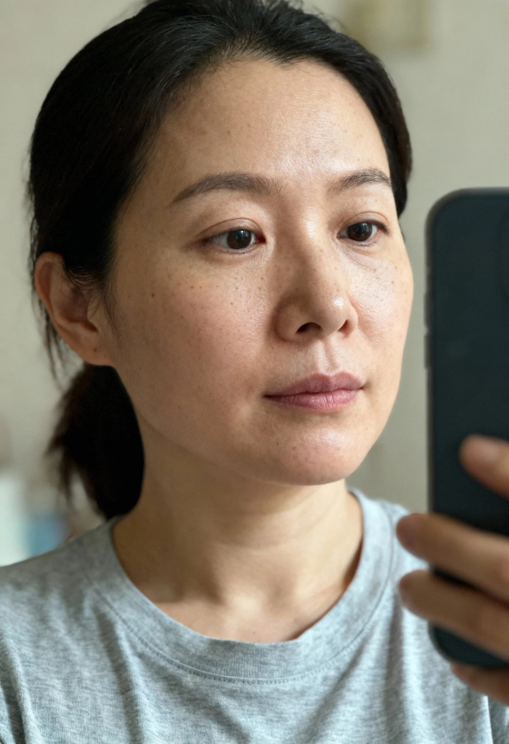 Photo d’une patiente exprimant son expérience positive au cabinet de médecine esthétique du dr.Samson.