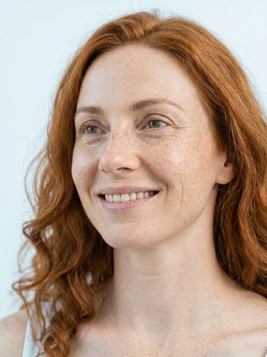 Visage aux volumes restaur&eacute;s naturellement apr&egrave;s injections Sculptra &agrave; &Eacute;vian-les-Bains