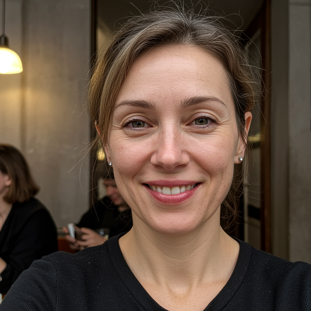 Patiente partageant son avis sur les peelings médicaux au cabinet Dr Samson à Évian – peau plus lisse et lumineuse