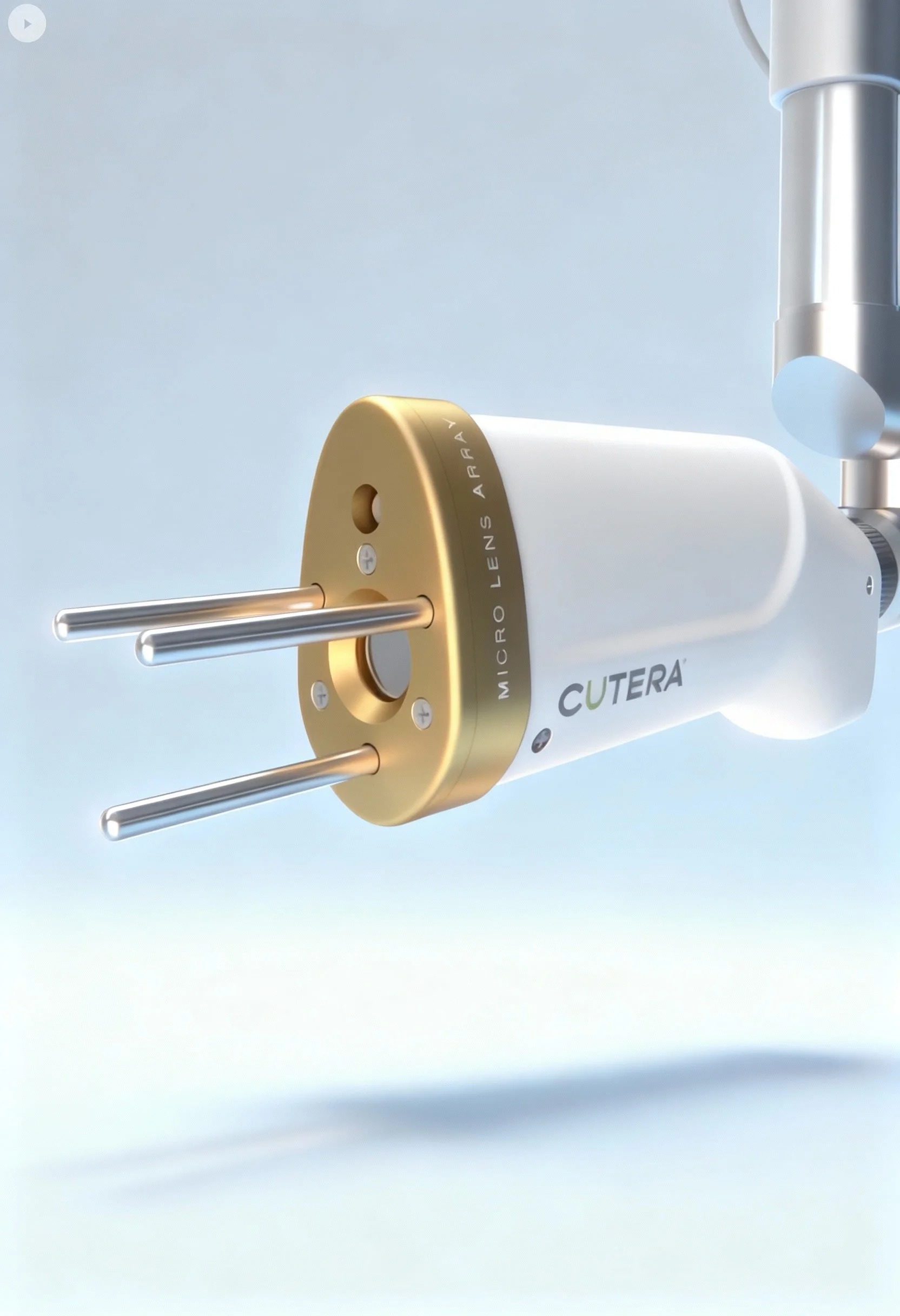 Embout du laser pigmentaire Enlighten utilisé au cabinet du Dr Samson à Évian