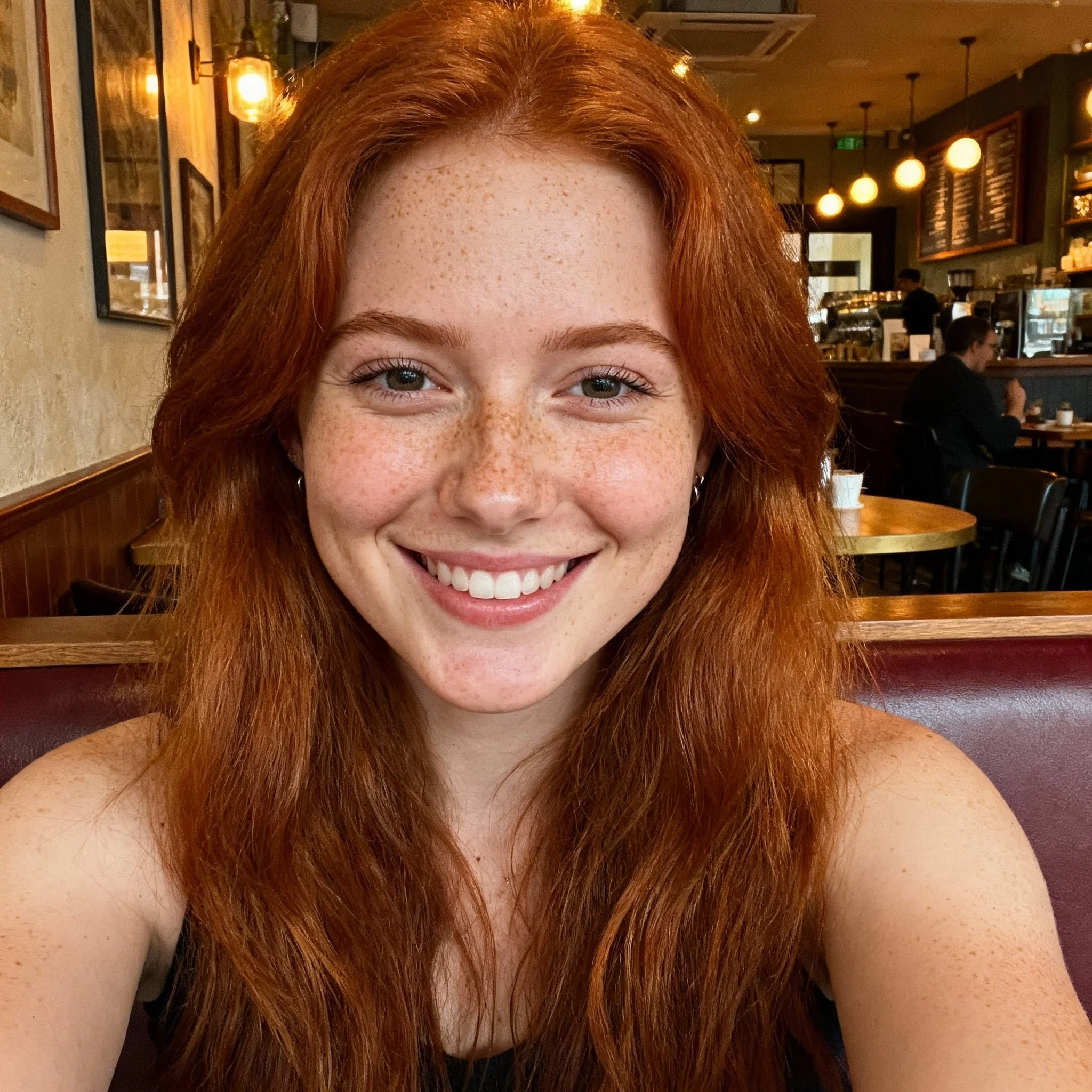 Portrait naturel d’une patiente ayant partagé son avis sur un traitement esthétique.