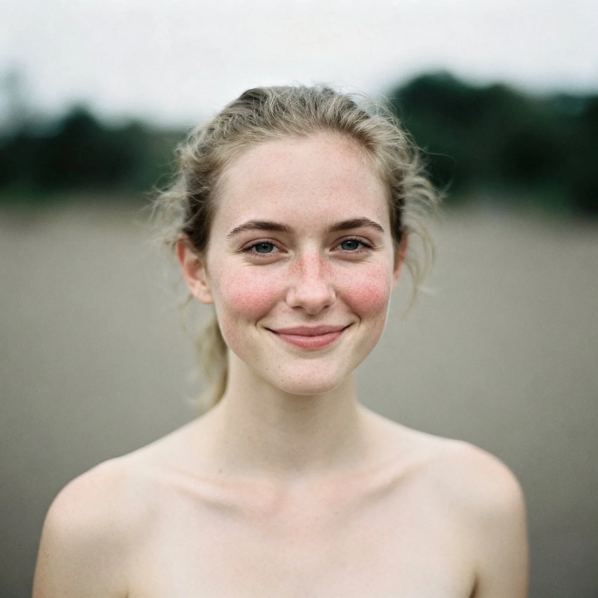 Portrait naturel d’une patiente ayant partagé son avis sur un traitement esthétique.