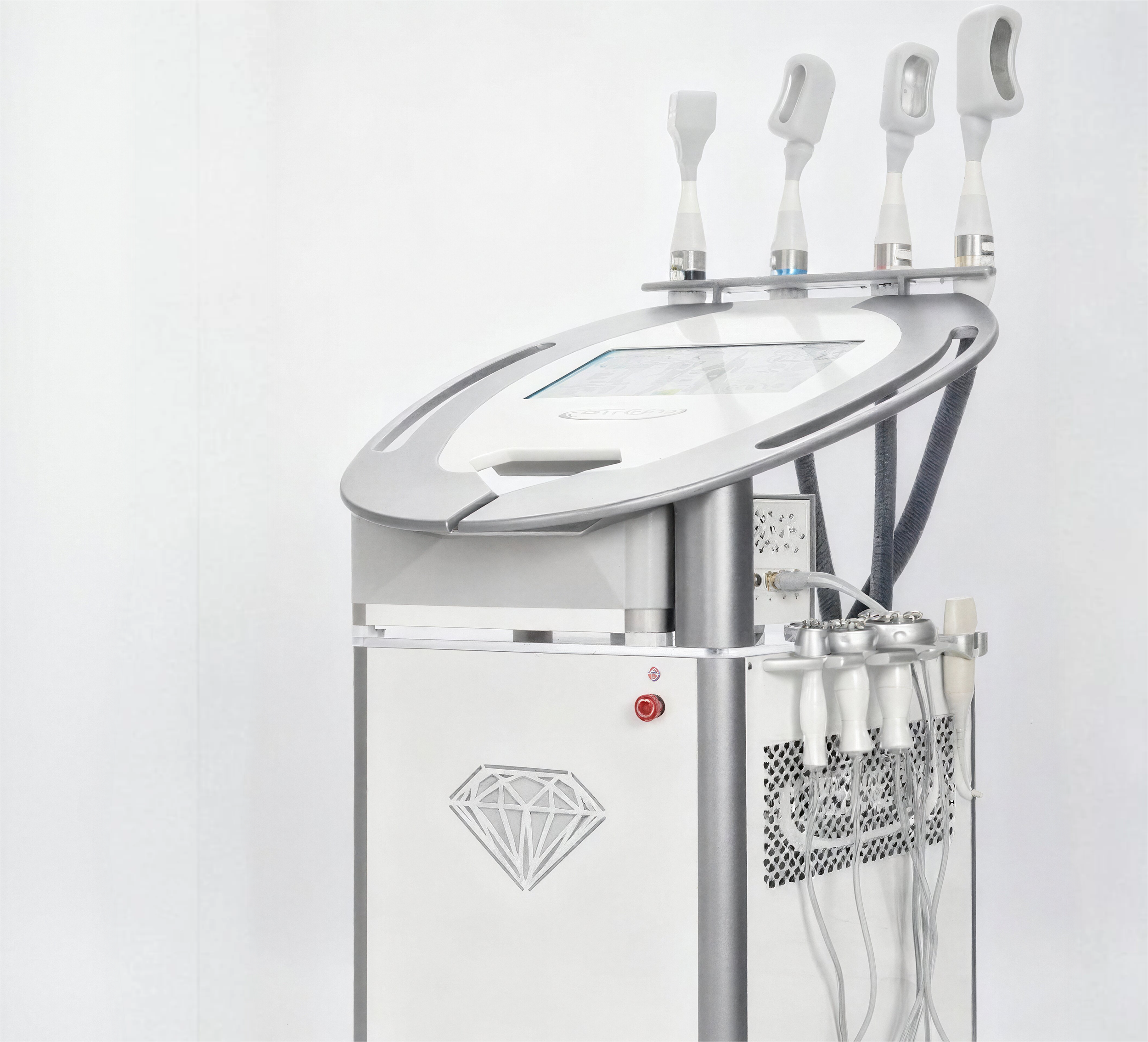 Appareil médical Déléo utilisé pour la cryolipolyse en cabinet esthétique.