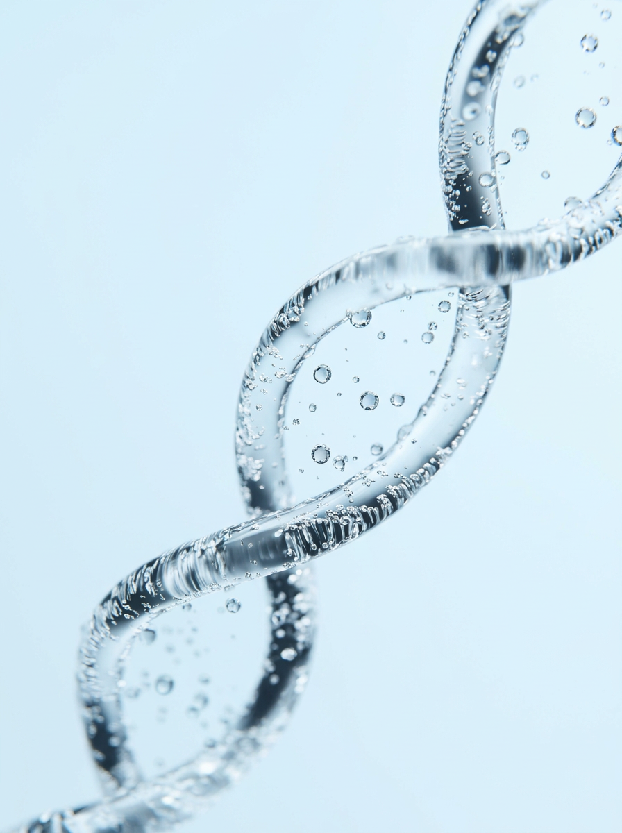 Molécule d'acide hyaluronique utilisée en médecine esthétique — cabinet Dr Samson Évian