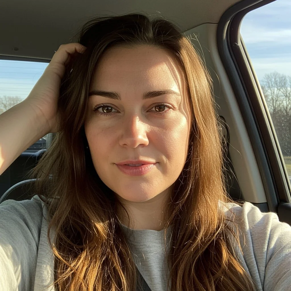 Portrait naturel d’une patiente en intérieur, illustrant son avis positif sur un soin intime réalisé à Évian.