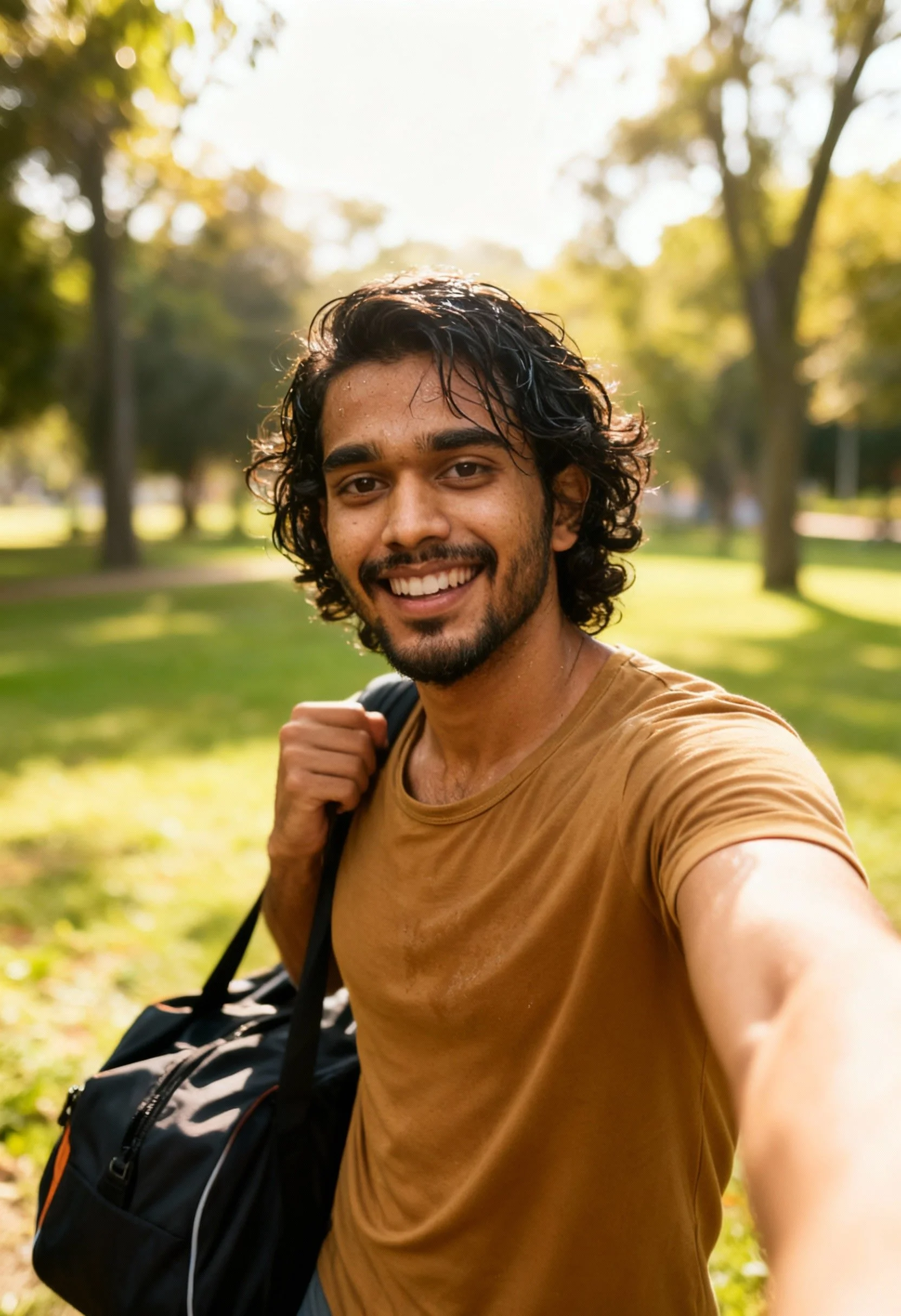 Portrait naturel d’un patient satisfait après traitement capillaire par facteurs de croissance au cabinet Dr Samson à Évian