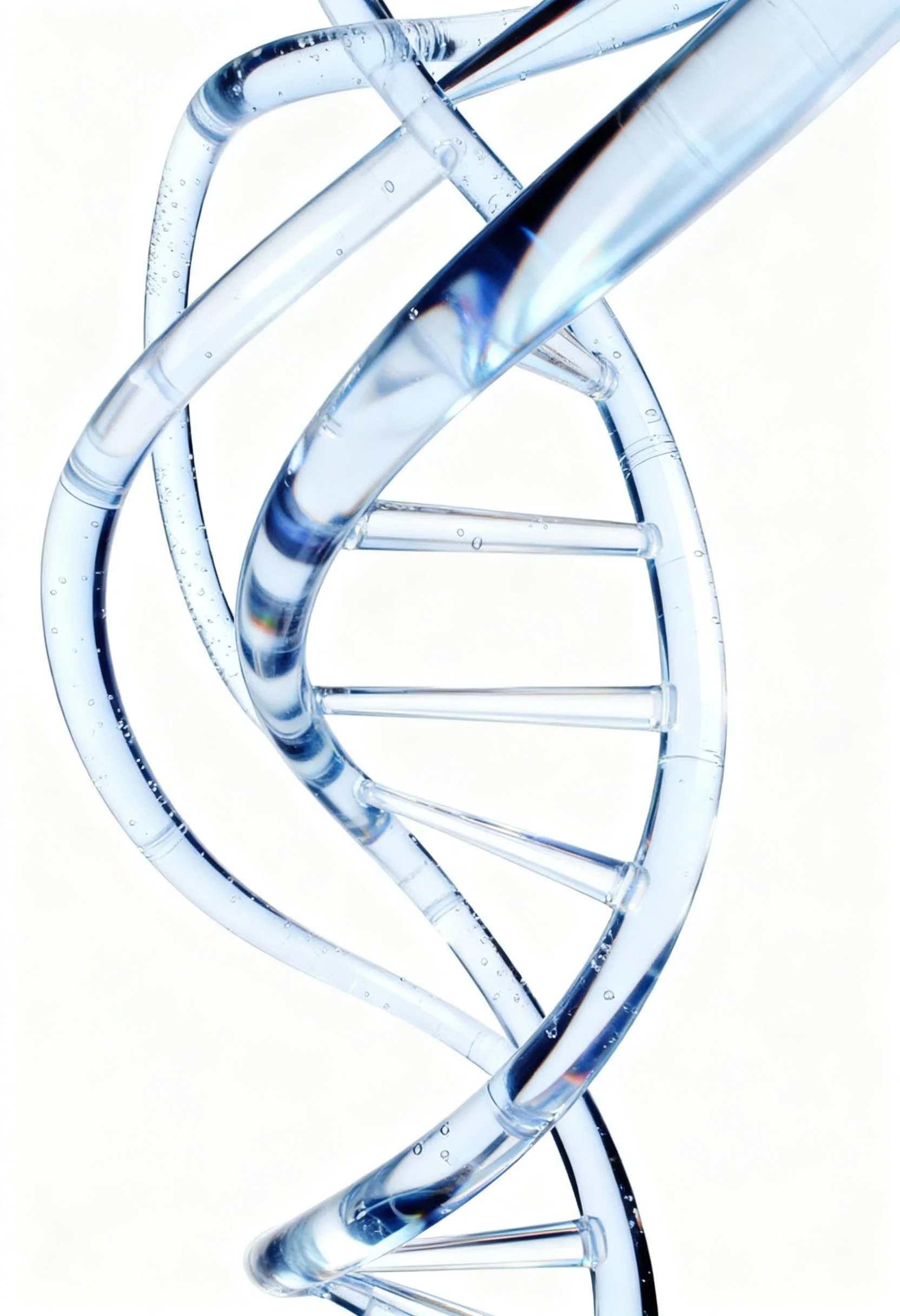 Illustration moléculaire représentant l’action du skinbooster sur la qualité de la peau