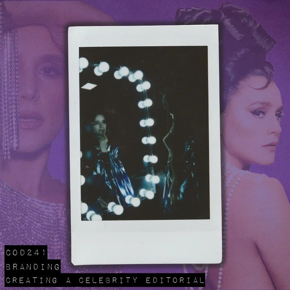 COD241 Branding
-
Creating an editorial photoshoot inspired by @jessieware 
- 
Did i get to dedicate an entire module to queen mother jessie ware and make a caftan that&rsquo;s as camp as christmas? 

yes 🫡
-
Thank you so much @lolaaalo__ for modell