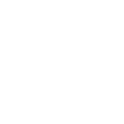 Black and white vector illustration of a person running with a backpack