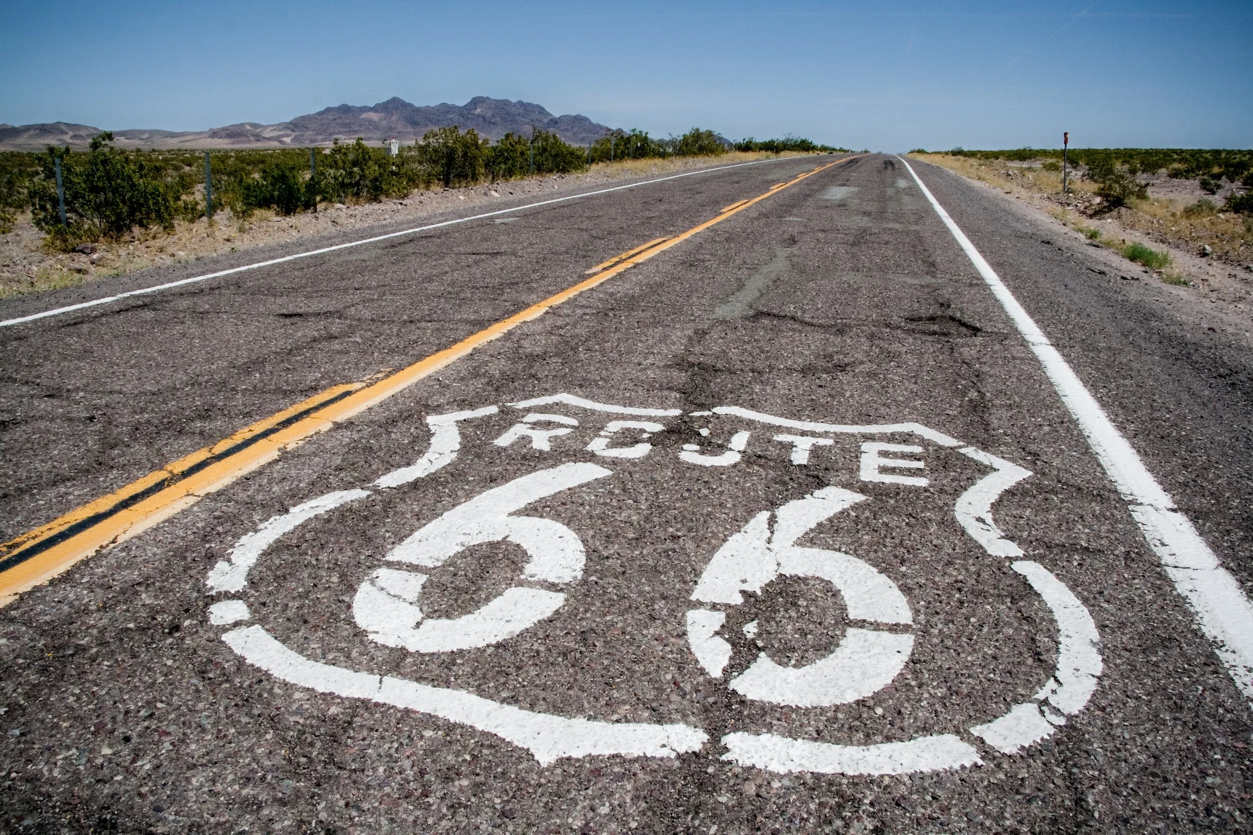 Route 66 from Chicago to St. Louis