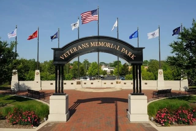Veterans memorial park