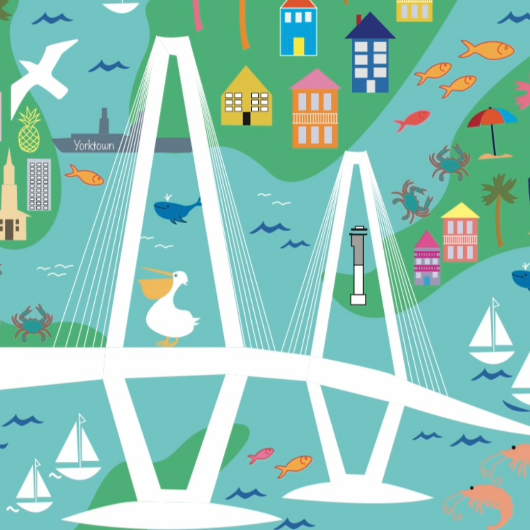 Cooper River Bridge Run Poster