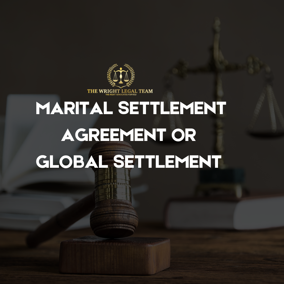 Marital Settlement Agreement or Global Settlement [DOCS ONLY]