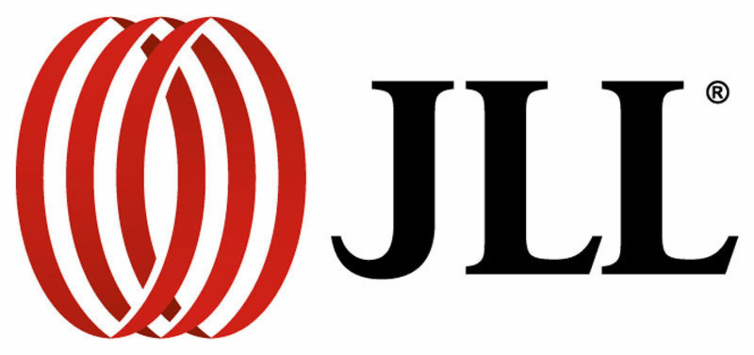 JLL logo with a red striped spherical icon and black text that says 'JLL'.