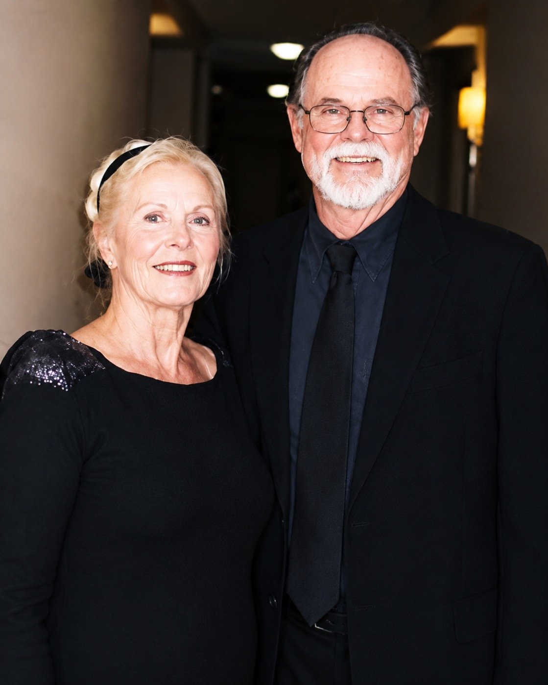 Zale Parry and Al Tillman at a NAUI event and Hall of Honor induction ceremony 2000 Headquarters in Florida