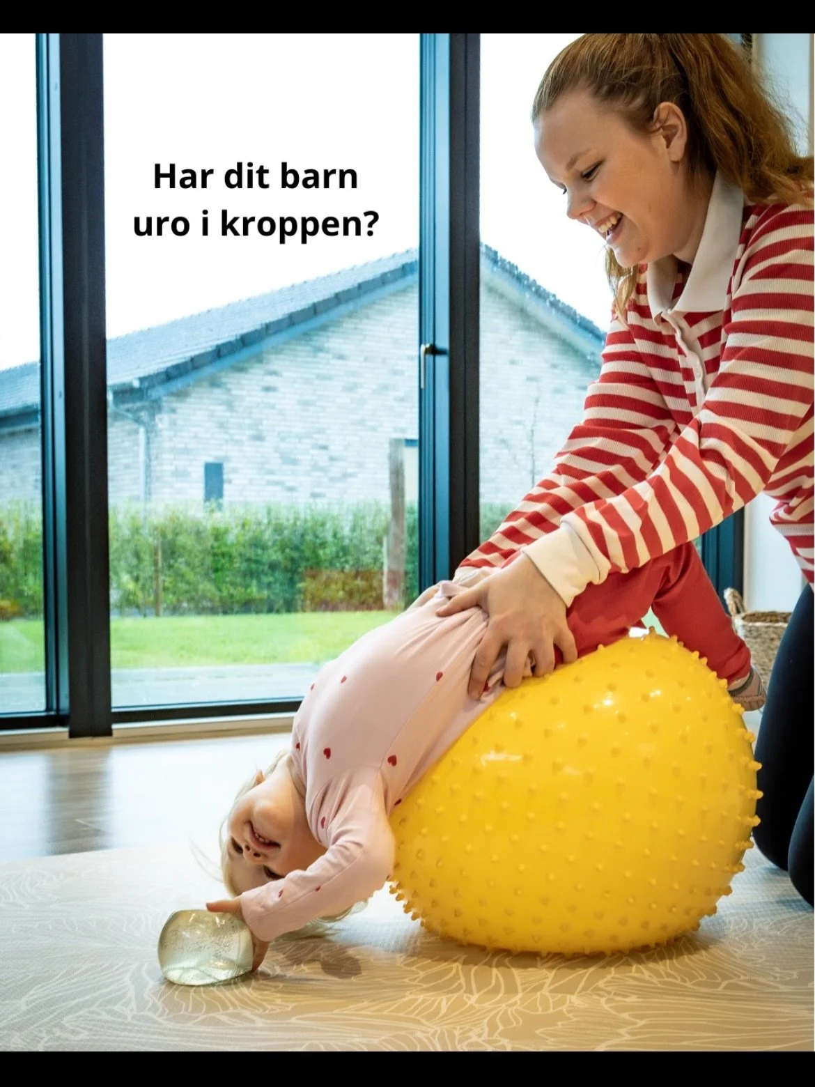 Oplever du, at dit barn har uro i kroppen eller store f&oslash;lelser, der kan v&aelig;re sv&aelig;re at styre?💭
 For nogle b&oslash;rn kan krudtugle-tempo og kraftige f&oslash;lelsesudbrud v&aelig;re et tegn p&aring;, at kroppen er p&aring; overarb