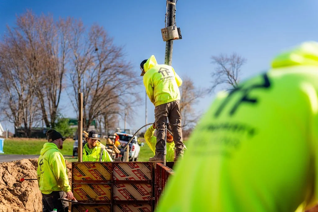 Pouring the wall - Onalaska, WI