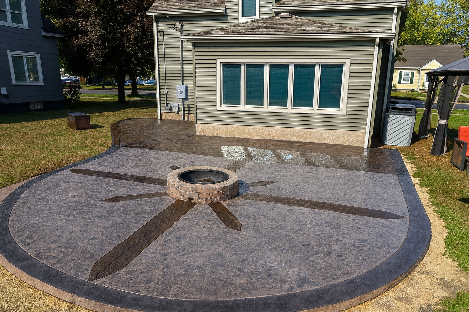 Stamped Patio - La Crosse, WI