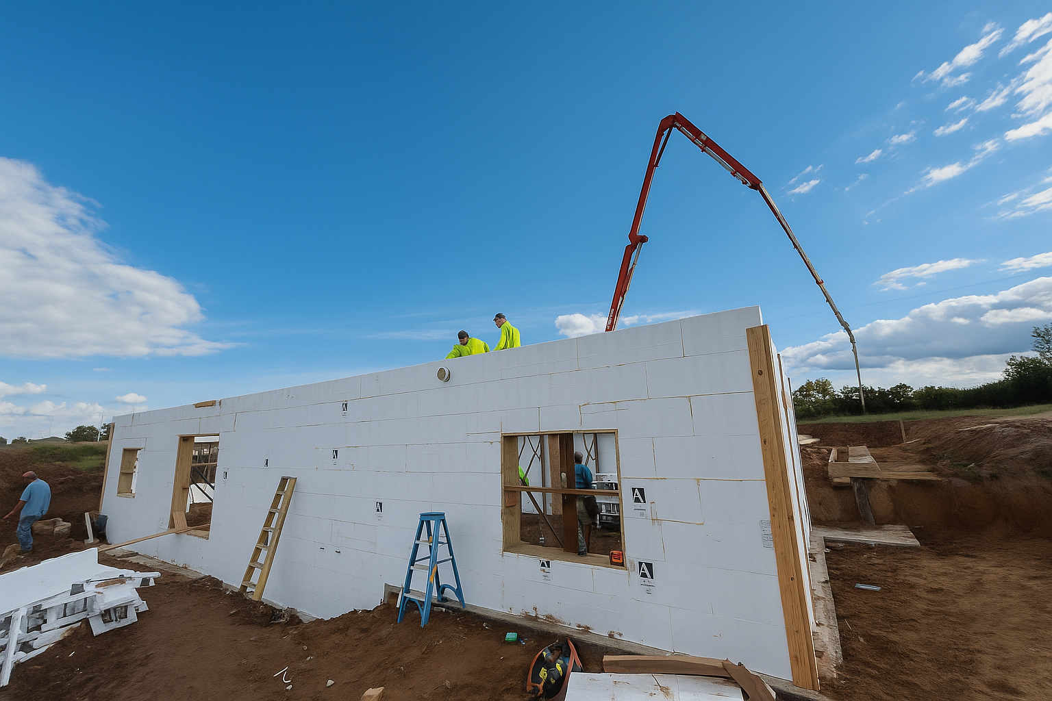 ICF Construction Icon