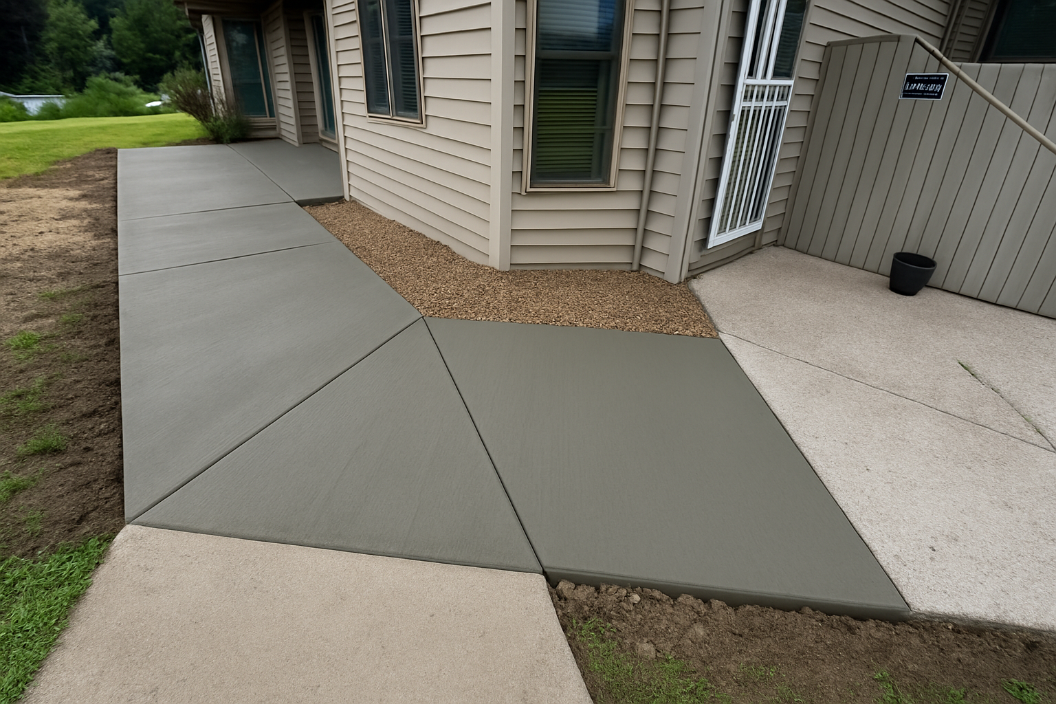 Front Patio and Sidewalk - La Crosse, WI