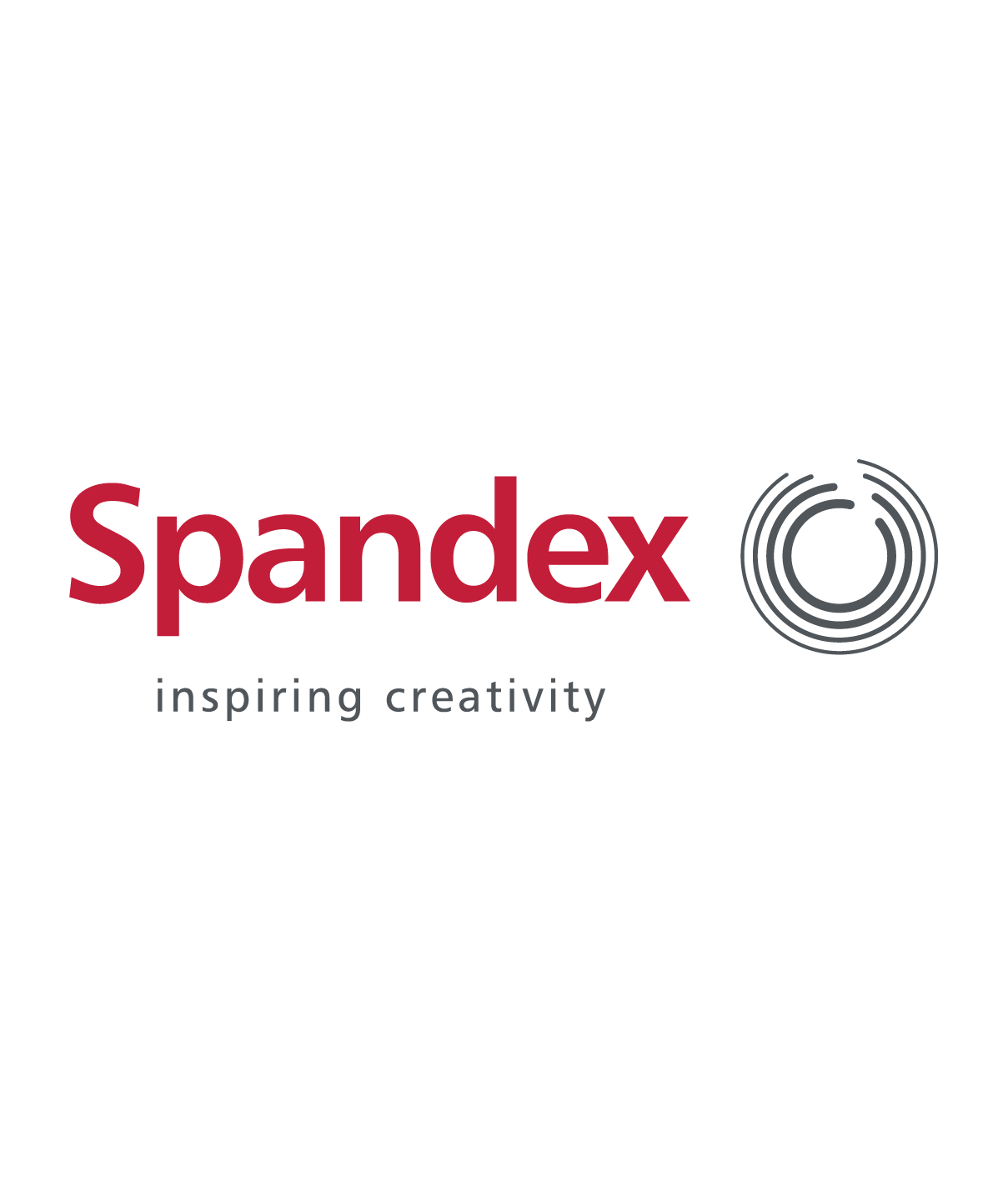 Logo von Spandex mit dem Slogan "inspiring creativity"
