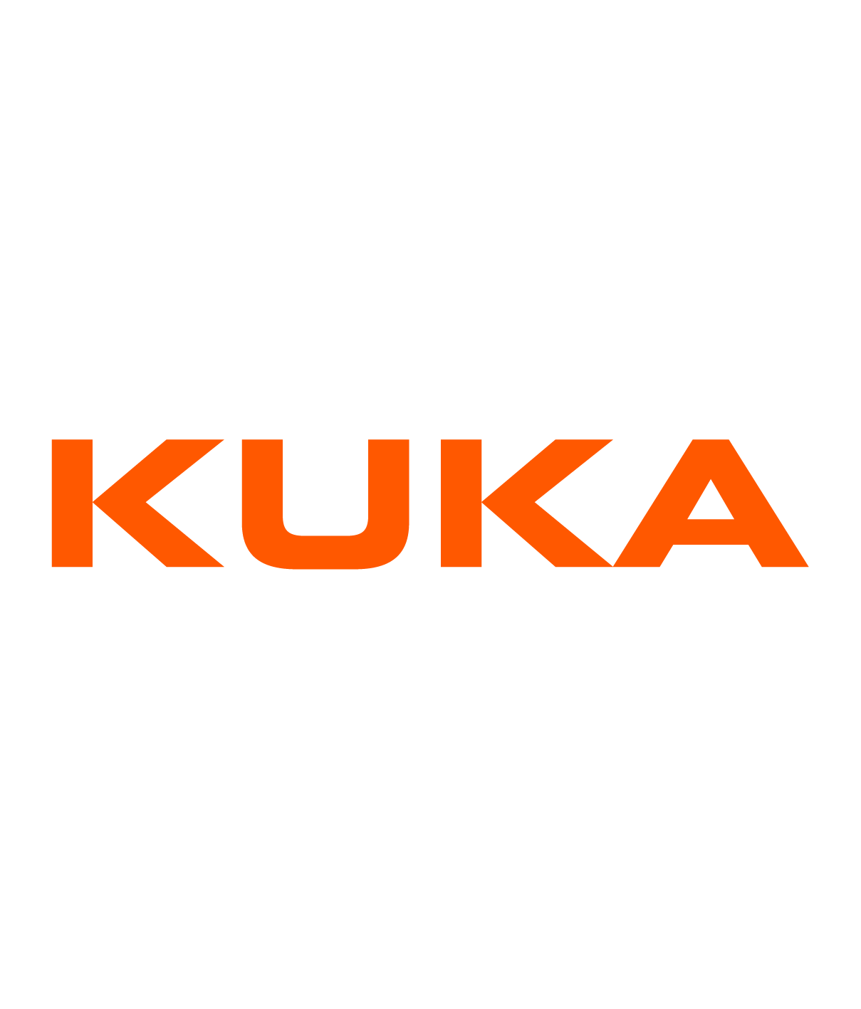 Das Bild zeigt das Logo der Marke KUKA