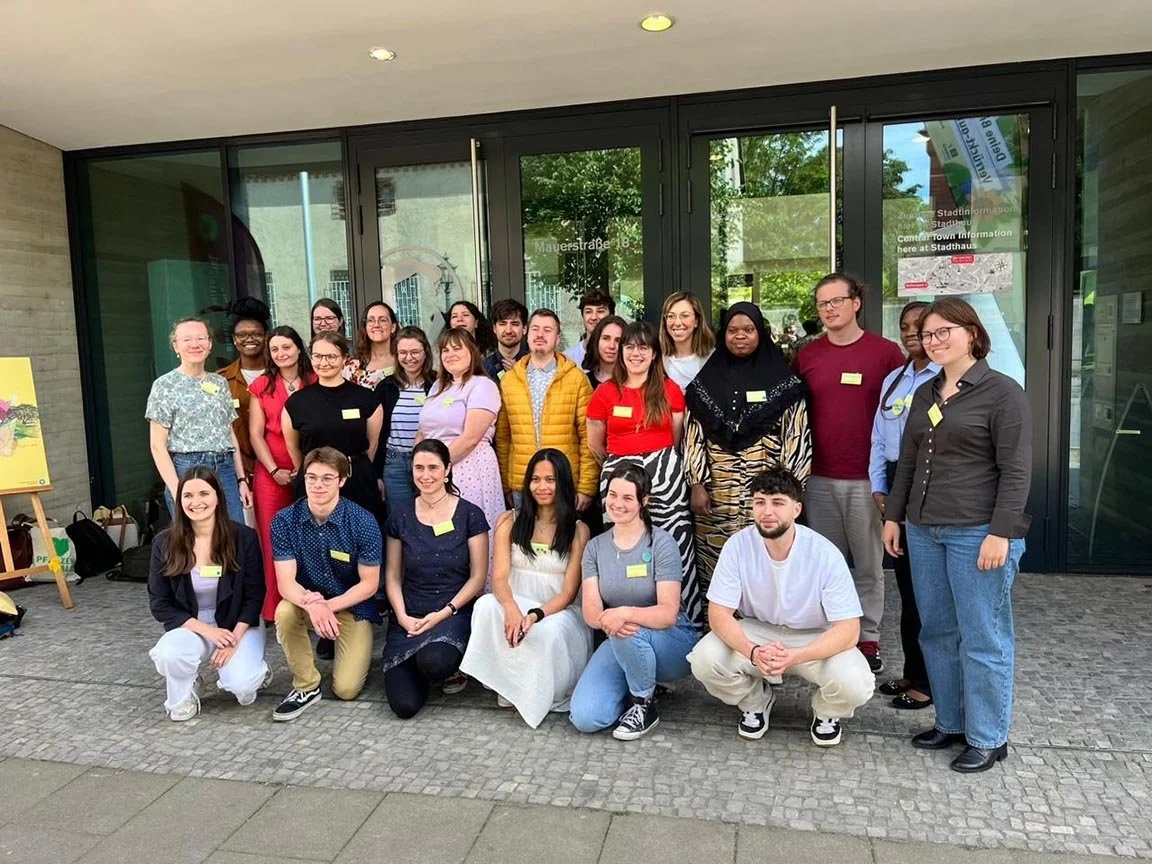 EuroMAB Youth Conference participants smiling for group photo