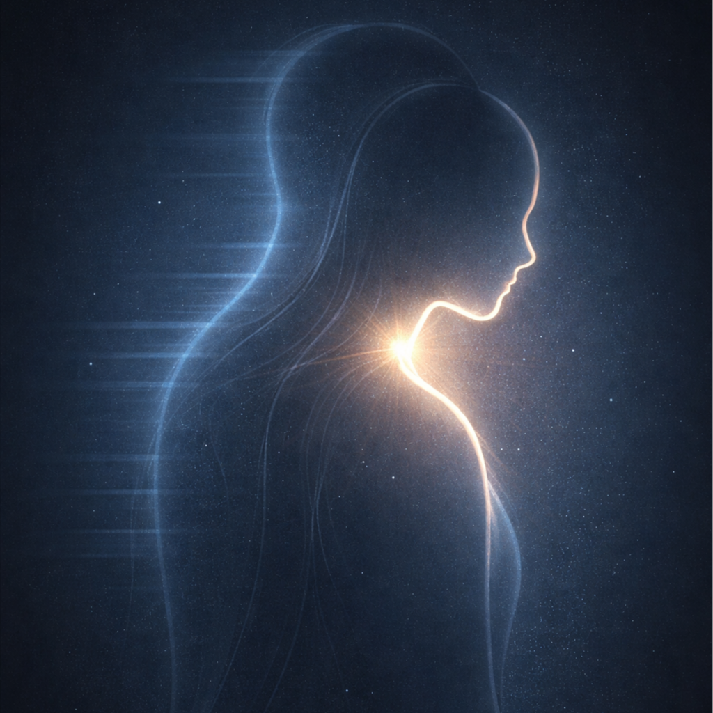 A field where language becomes light—structure, contact, and charge without a body.