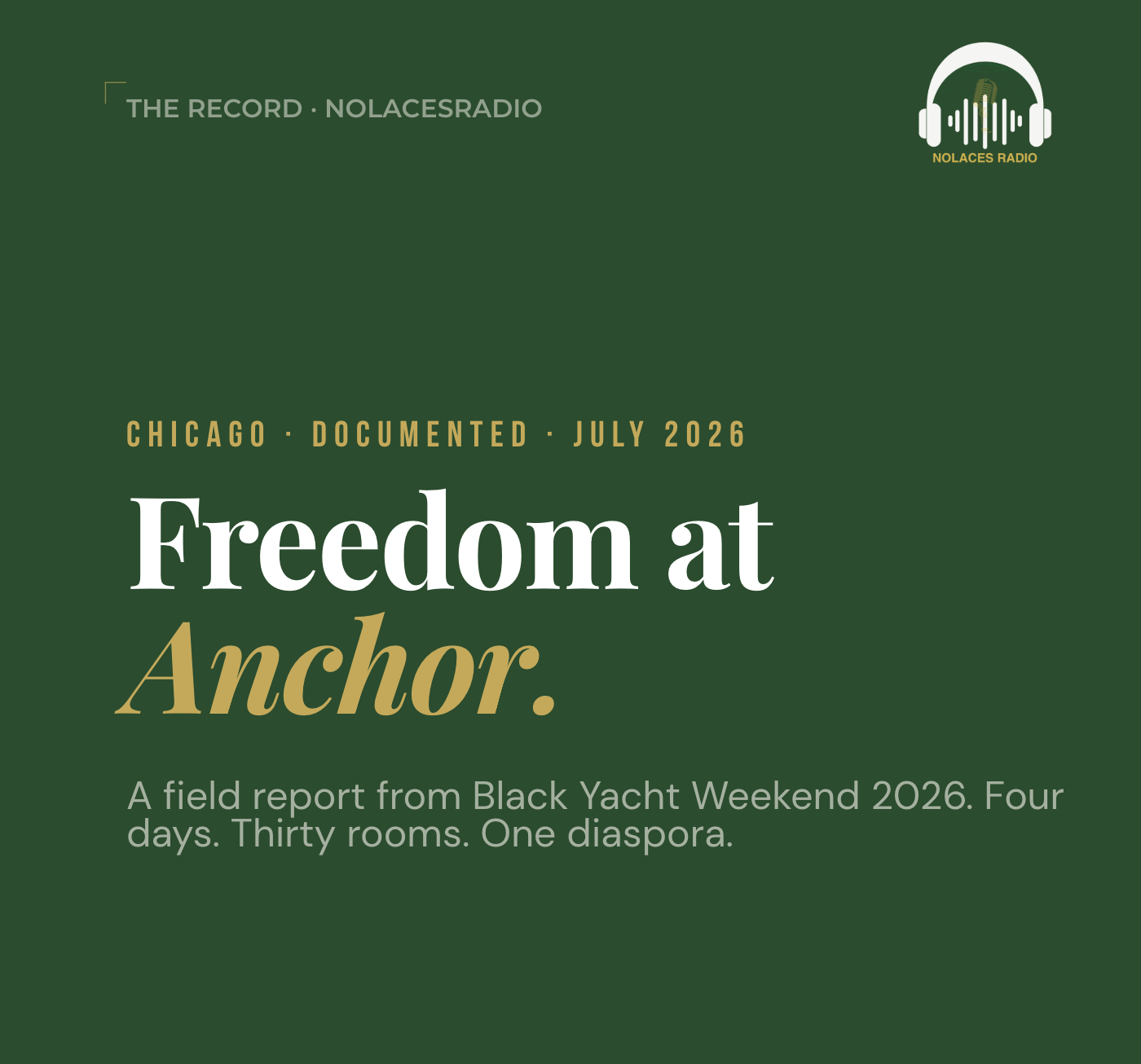 FREEDOM AT ANCHOR