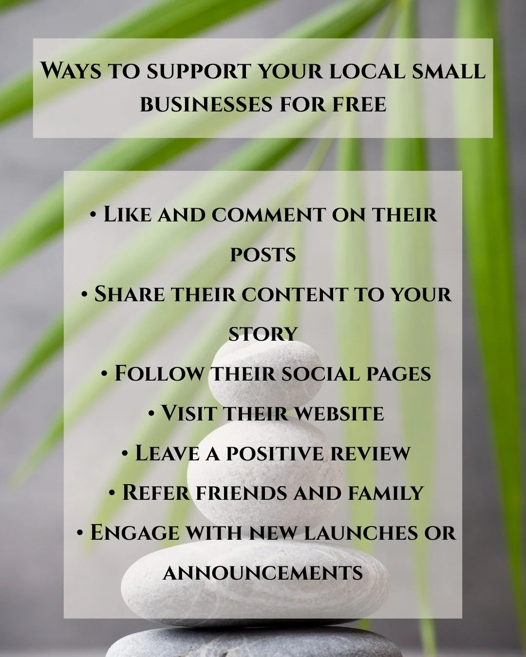 Supporting a local business does not always require spending money. Small actions make a big difference. If you enjoy my work, here are some completely free ways to help my business grow. Your engagement means more than you know!