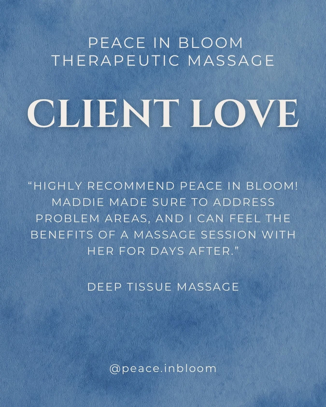 Happy clients are the best part of what I do!

This client works long, demanding days and deals with a lot of daily soreness. We&rsquo;ve had two sessions so far and made great progress releasing tension in his hips. He&rsquo;s also been consistent w