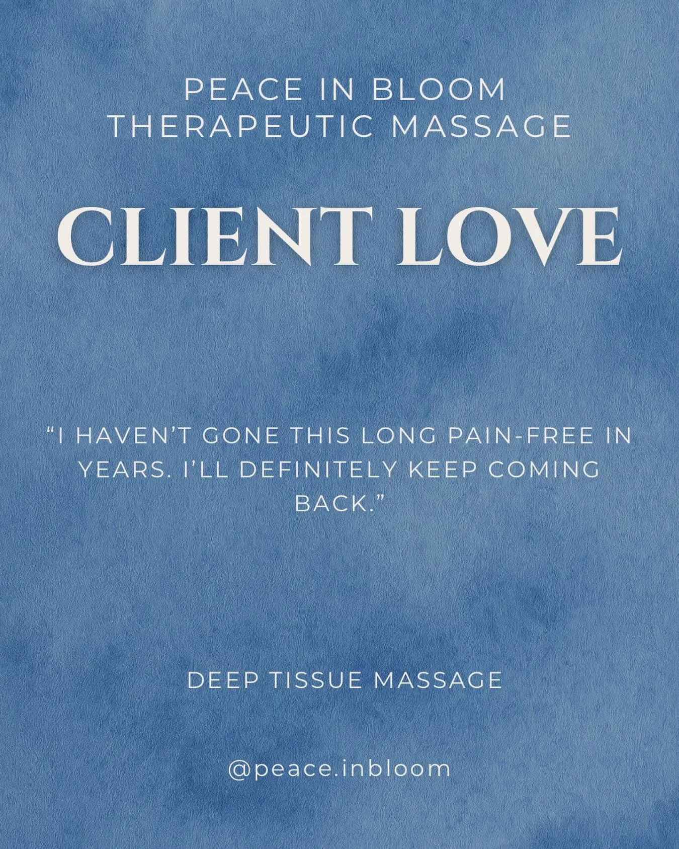 Chronic pain is no joke. While we can&rsquo;t &ldquo;fix&rdquo; an issue, I always aim to alleviate symptoms as much as possible.