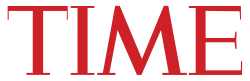 The TIME magazine logo in red text on a white background.