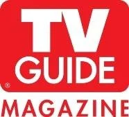 TV Guide Magazine logo with white text on a red background