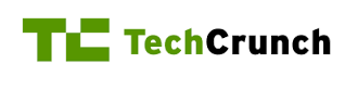 TechCrunch logo with green and black text.