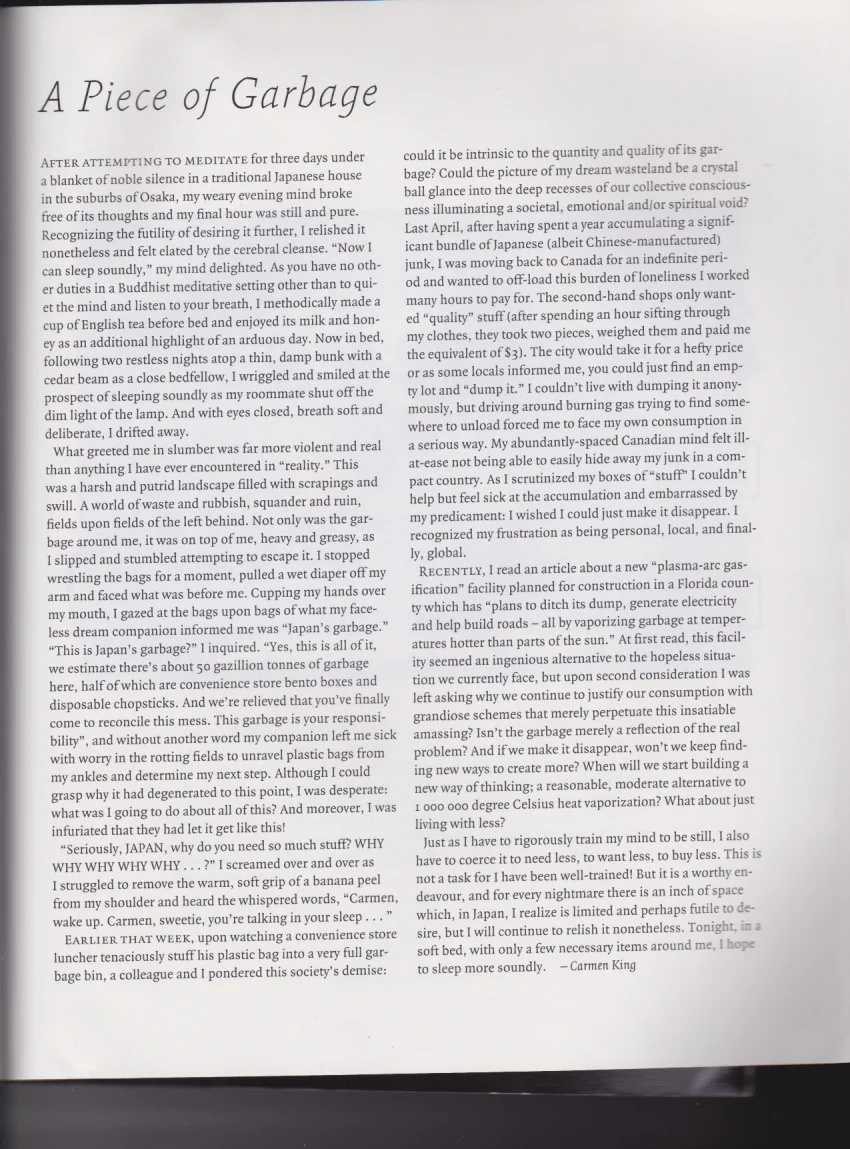 A Piece of Garbage (Copy)