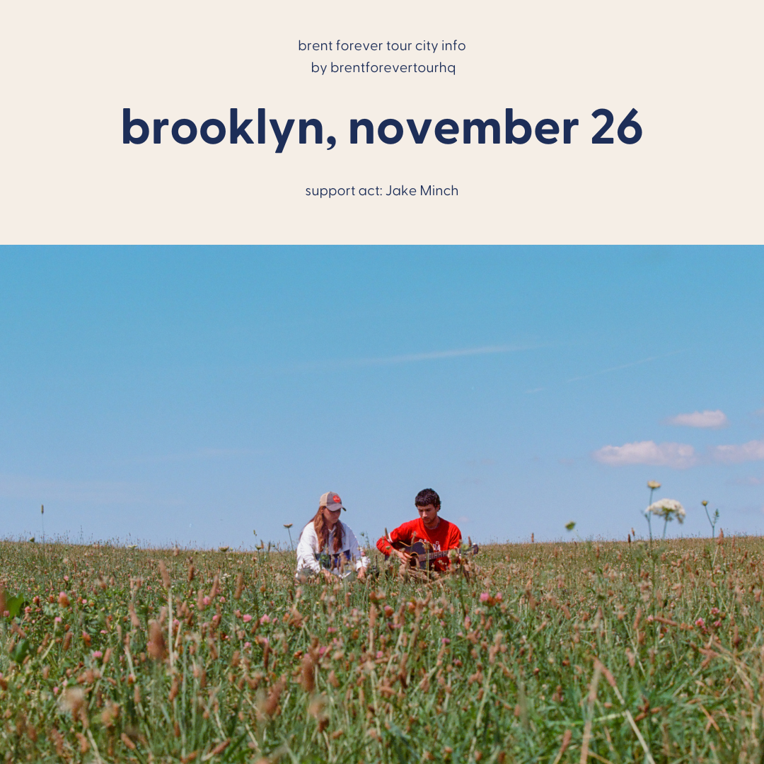 Brent Forever Tour City Info Brooklyn, IG Carousel.