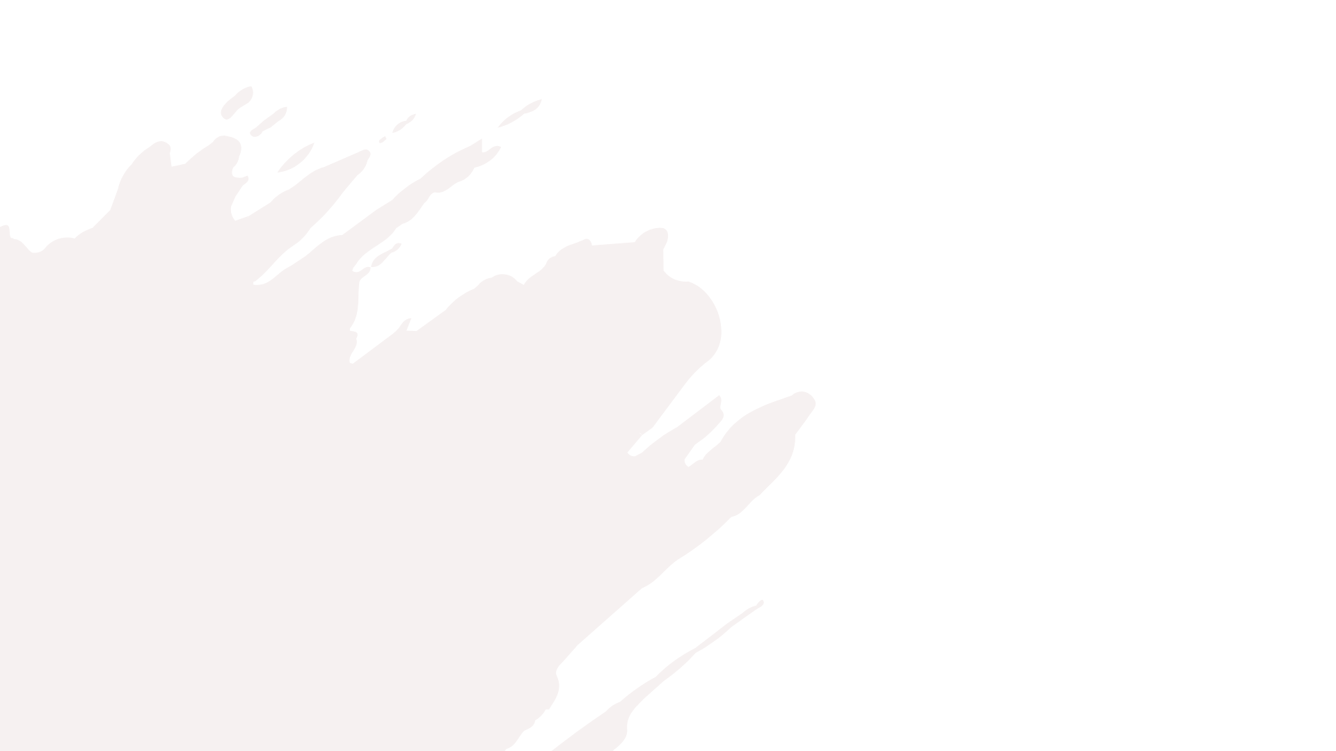 A minimalistic light gray silhouette of a hand with fingers slightly apart, set against a white background.