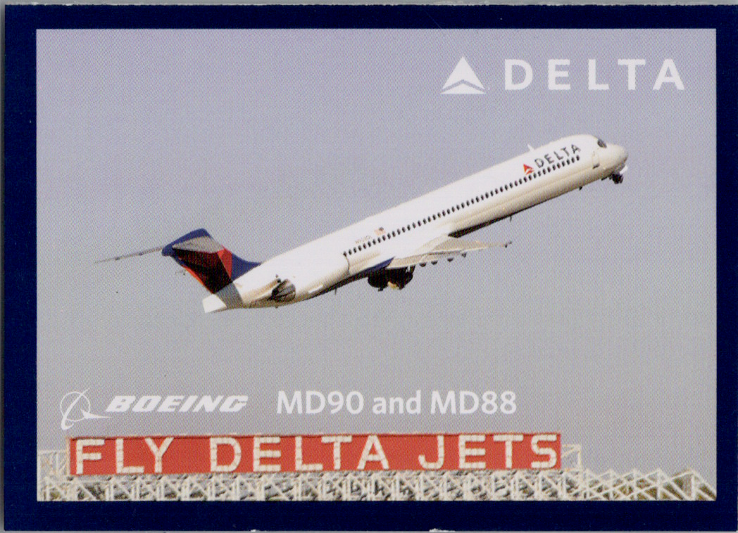 Delta Airlines Collector cards Pilot trading card list — Delta Pilot Cards
