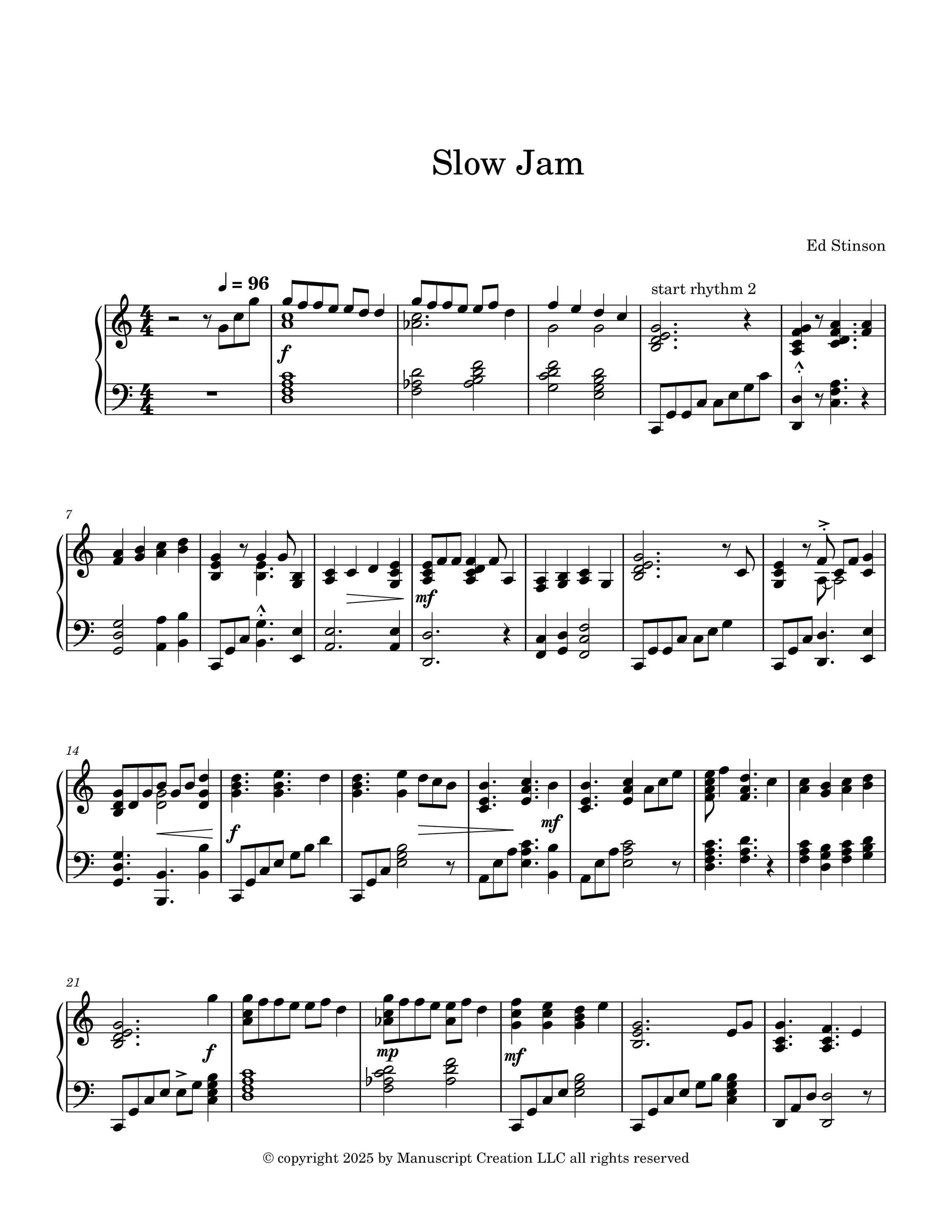 Slow Jam pdf
