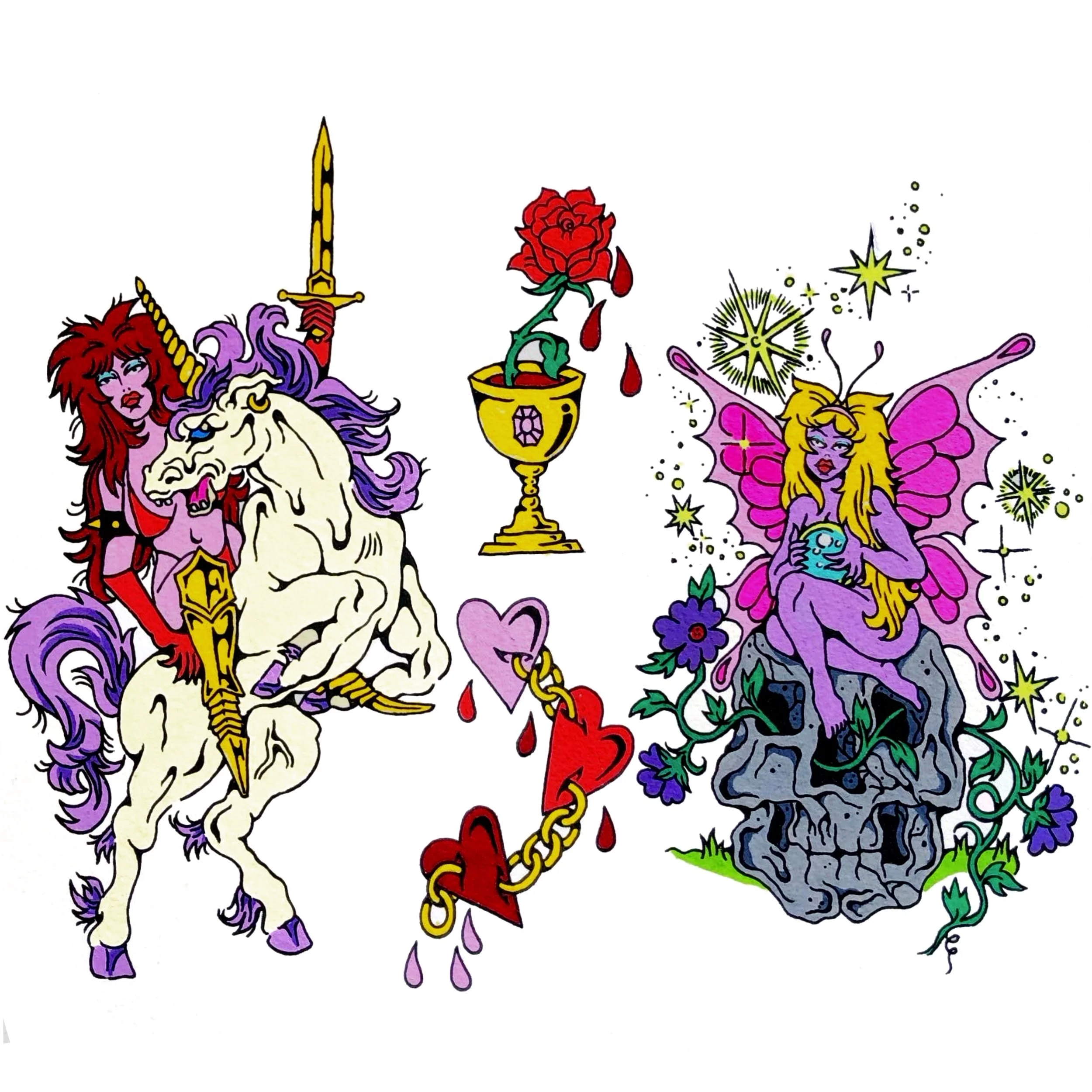 "Court"
Acrylic Ink
2025