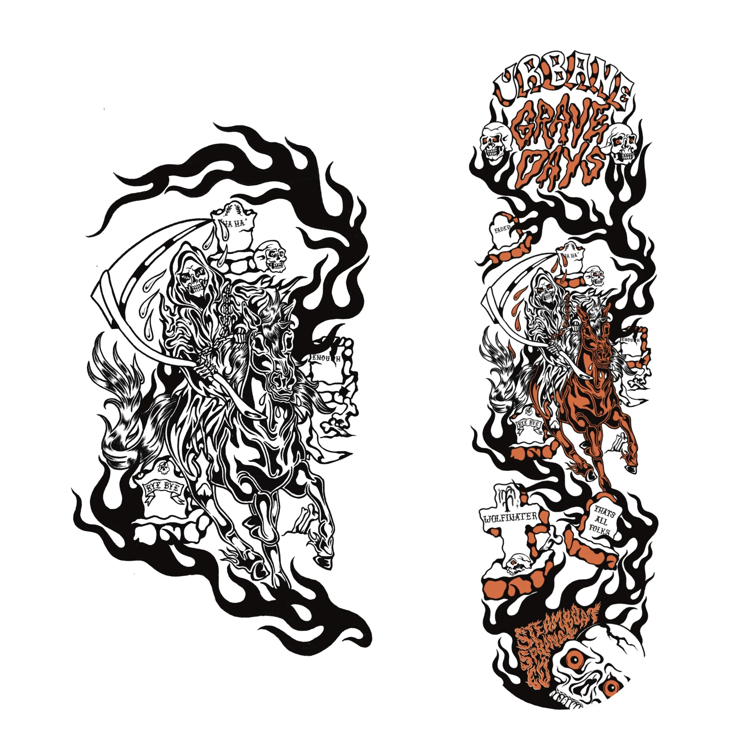 Urbane Skate Deck Design
2019