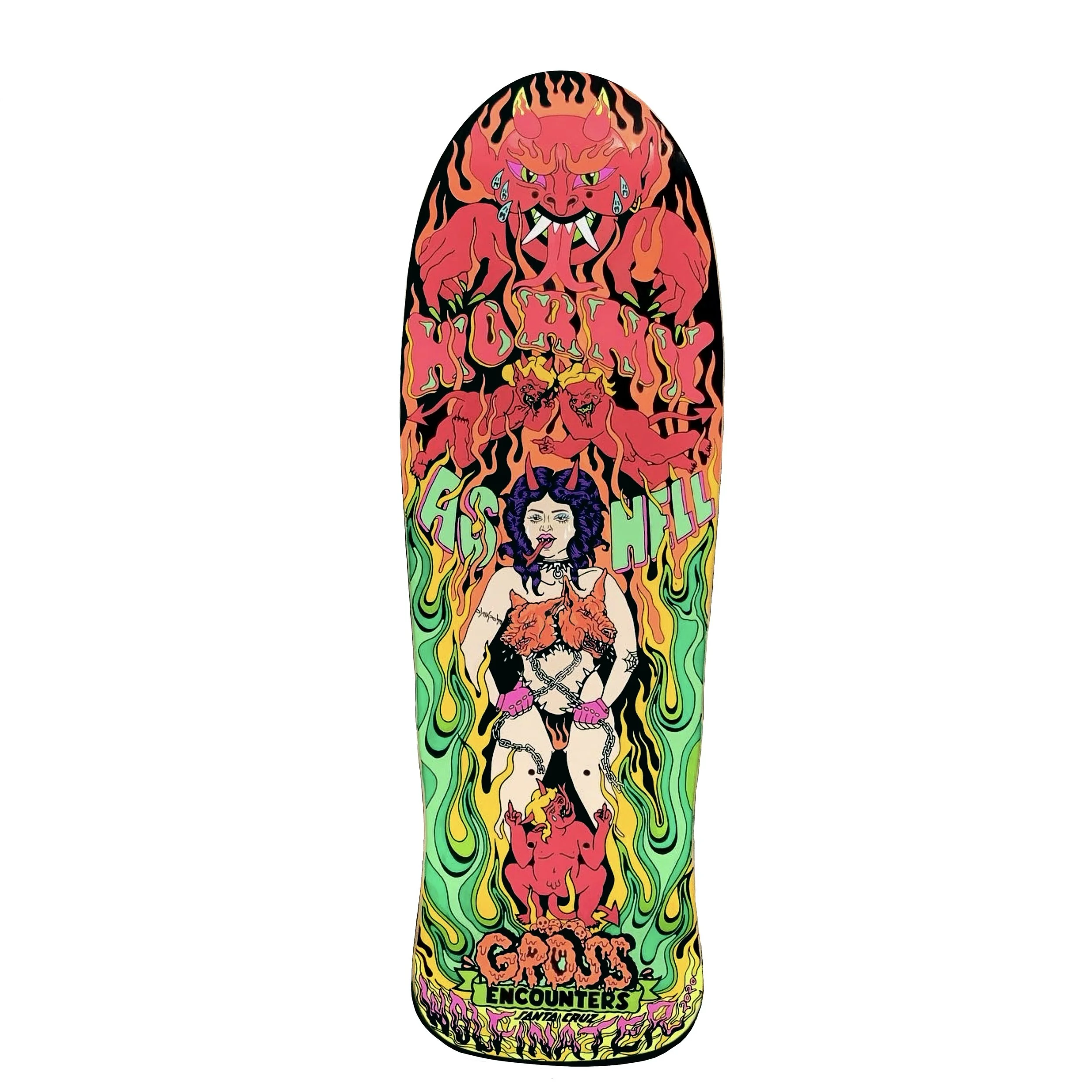 Custom Deck for Gross Encounters art show
Acrylic Ink
2019