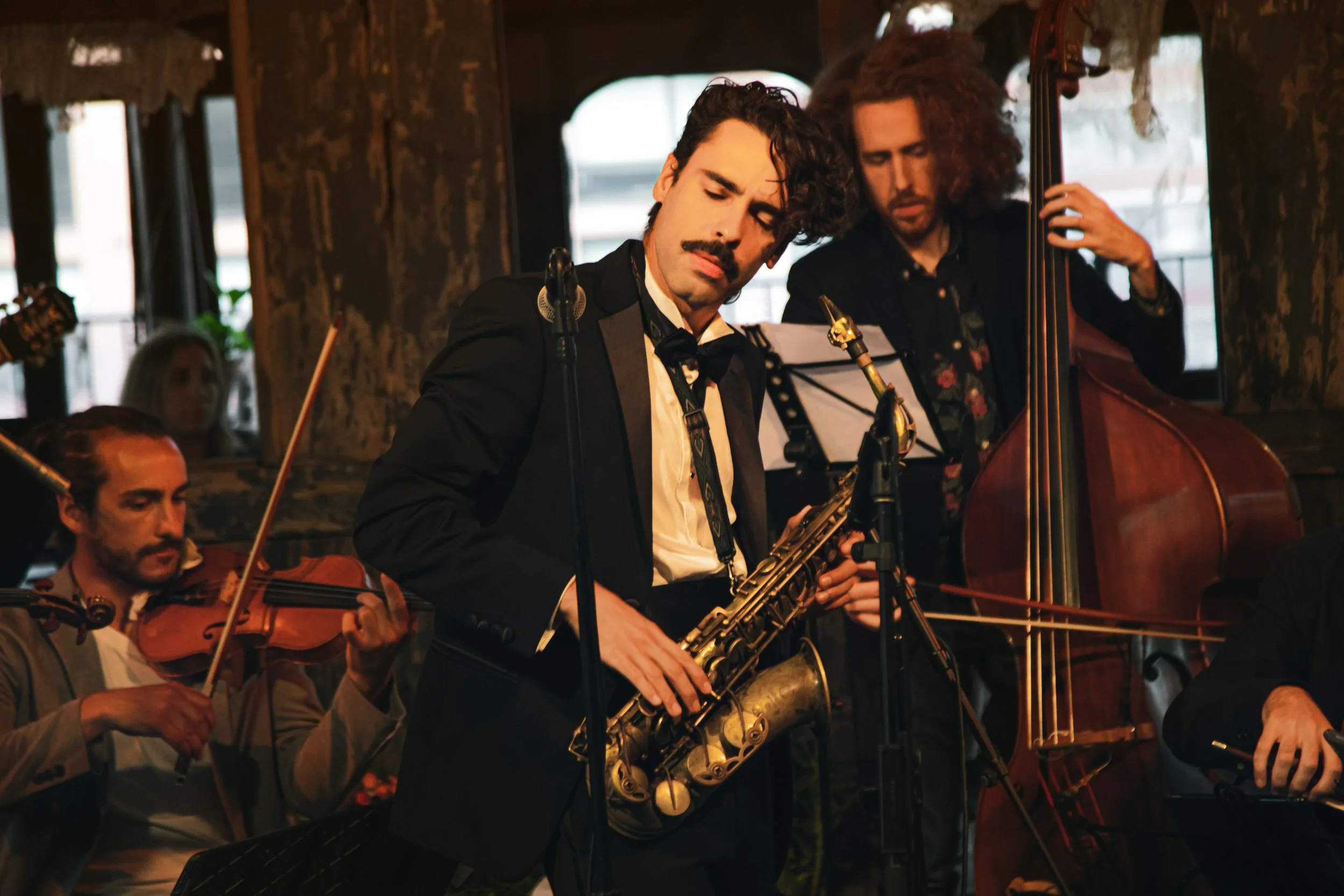 Eddie Barbash photographed by Lena Nicholson for the McKittrick Hotel