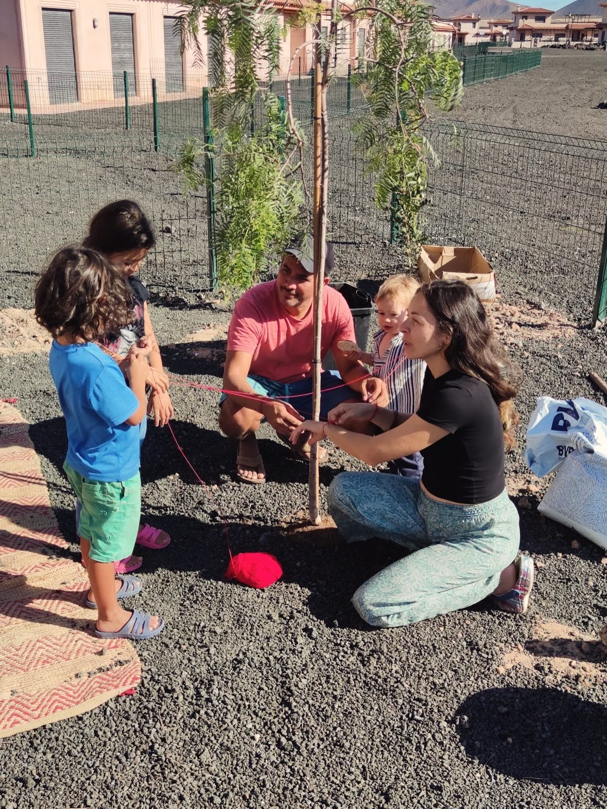 Hay un rinc&oacute;n de mi jard&iacute;n que cuenta la historia de mis hijos.

Todo empez&oacute; hace seis a&ntilde;os.

Un a&ntilde;o despu&eacute;s del nacimiento de mi tercer hijo, compramos nuestra casa. 
Una de las primeras cosas que hicimos fu